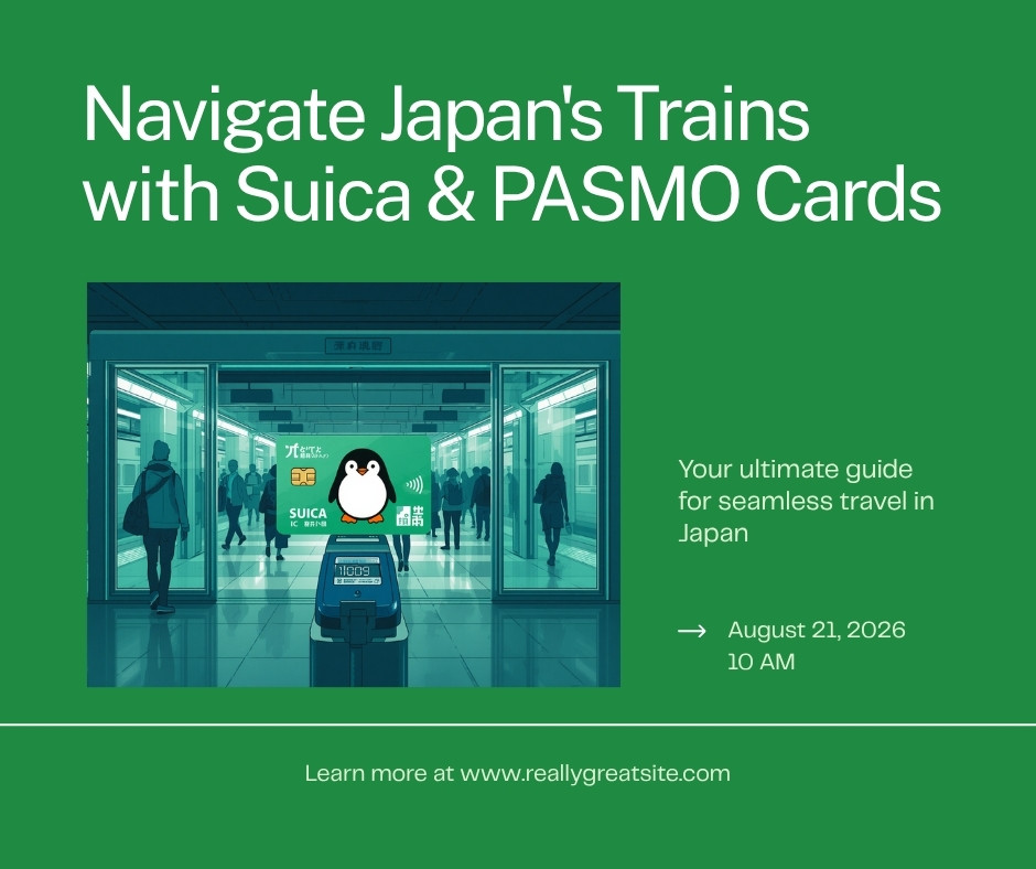 Suica IC Card Japan Guide