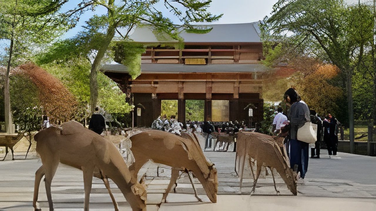 Nara day trip deer park Todaiji from Osaka Kyoto